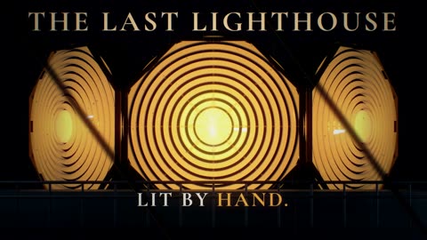 Fresnel lens, lit ring by ring